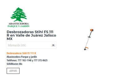 Desbrozadoras Stihl FS 111 R en Valle de Juárez Jalisco MX