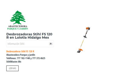 Desbrozadoras Stihl FS 120 R en Lolotla Hidalgo Mex
