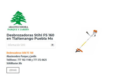 Desbrozadoras Stihl FS 160 en Tlaltenango Puebla Mx
