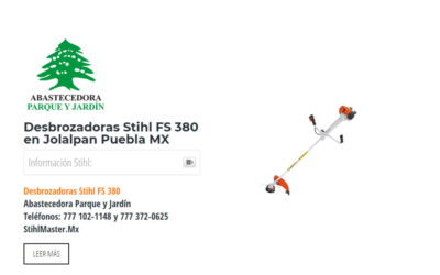 Desbrozadoras Stihl FS 380 en Jolalpan Puebla MX