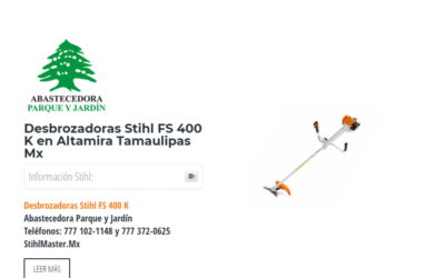 Desbrozadoras Stihl FS 400 K en Altamira Tamaulipas Mx
