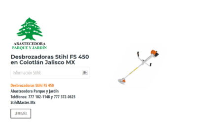 Desbrozadoras Stihl FS 450 en Colotlán Jalisco MX