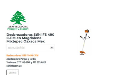 Desbrozadoras Stihl FS 490 C-EM en Magdalena Mixtepec Oaxaca Mex