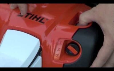 Cómo arrancar una desbrozadora Stihl