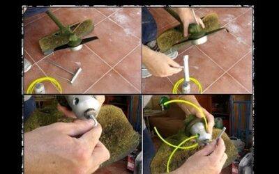 como cambiar disco por hilo en una desbrozadora stihl