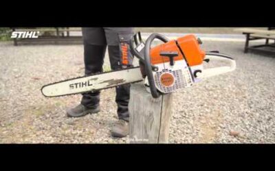 ¿Cómo arrancar una Motosierra STIHL?