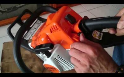 Como prender una Motosierra Stihl