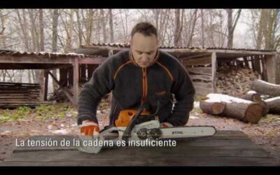 Consejos antes de empezar a utilizar la motosierra STIHL Modelo MS 241