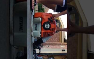 STIHL BR 350 mochilas sopladora Ryobi Full Crank 2 Cycle