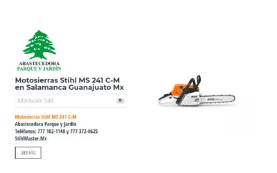 Motosierras Stihl MS 241 C-M en Salamanca Guanajuato Mx