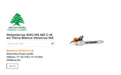 Motosierras Stihl MS 661 C-M en Tierra Blanca Veracruz MX