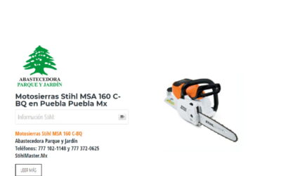 Motosierras Stihl MSA 160 C-BQ en Puebla Puebla Mx