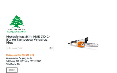 Motosierras Stihl MSE 210 C-BQ en Tantoyuca Veracruz Mex