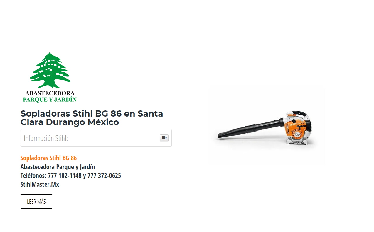 Sopladoras Stihl