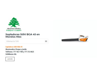 Sopladoras Stihl BGA 45 en Morelos Mex