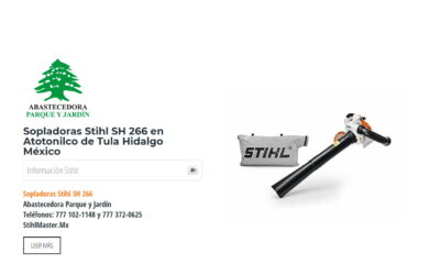 Sopladoras Stihl SH 266 en Atotonilco de Tula Hidalgo México