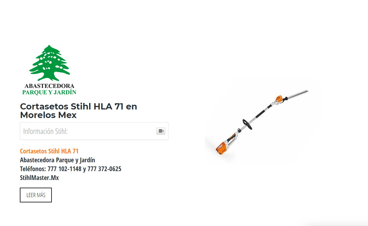 Cortasetos Stihl