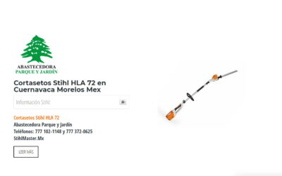 Cortasetos Stihl HLA 72 en Cuernavaca Morelos Mex
