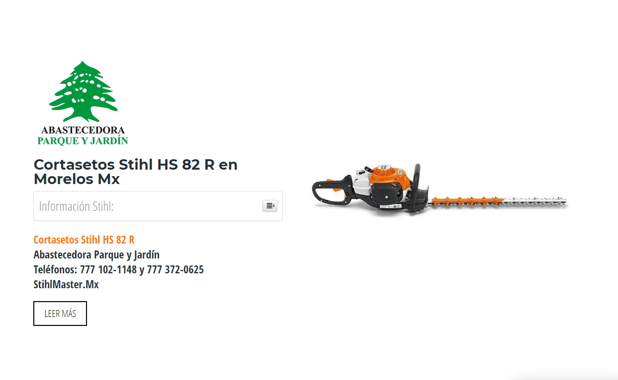 Cortasetos Stihl