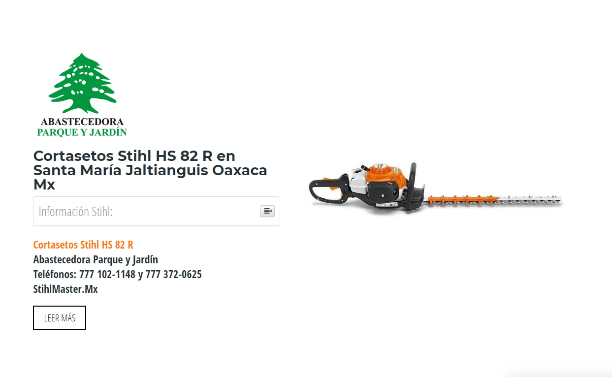 Cortasetos Stihl