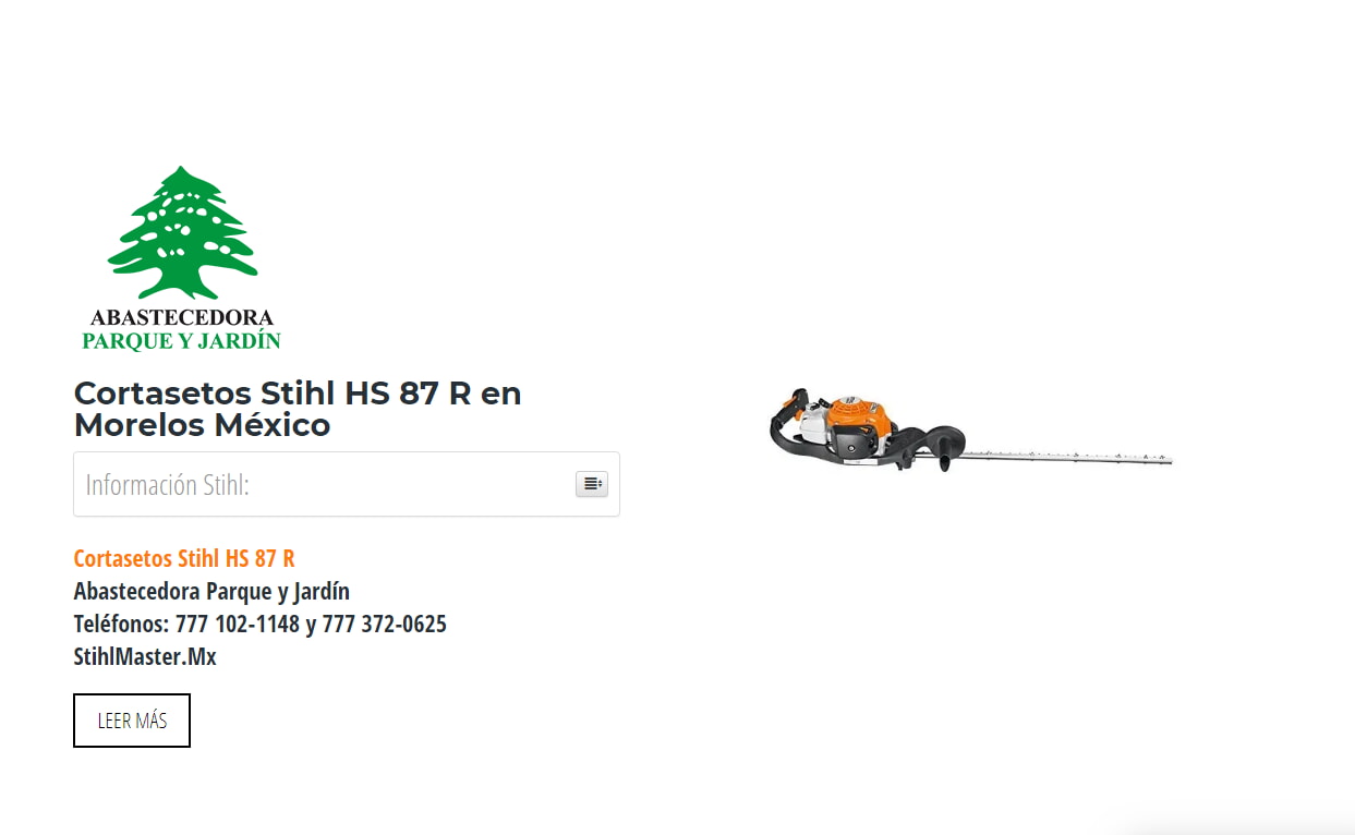 Cortasetos Stihl