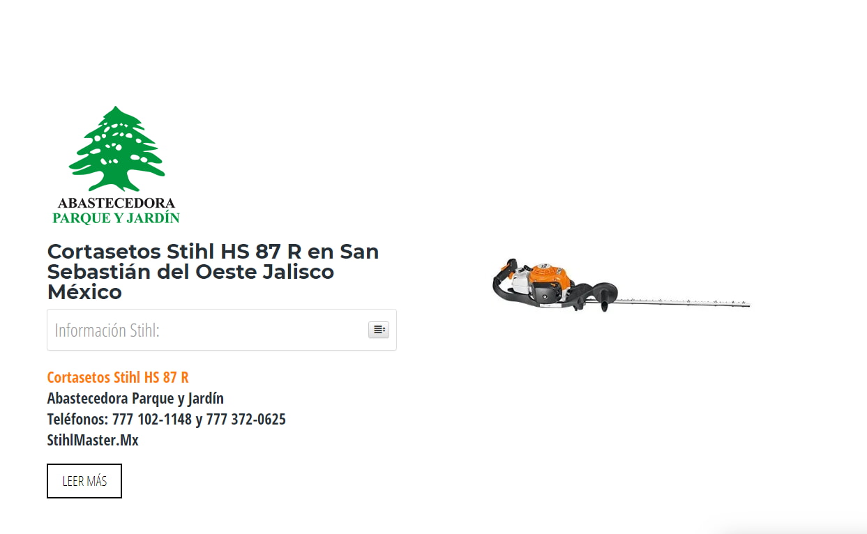 Cortasetos Stihl