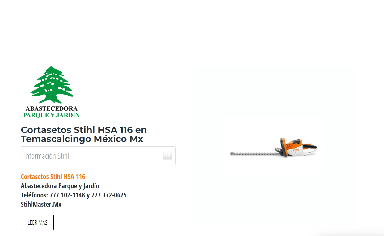 Cortasetos Stihl