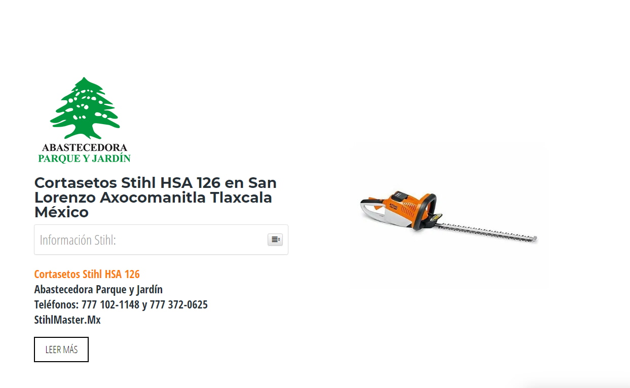 Cortasetos Stihl