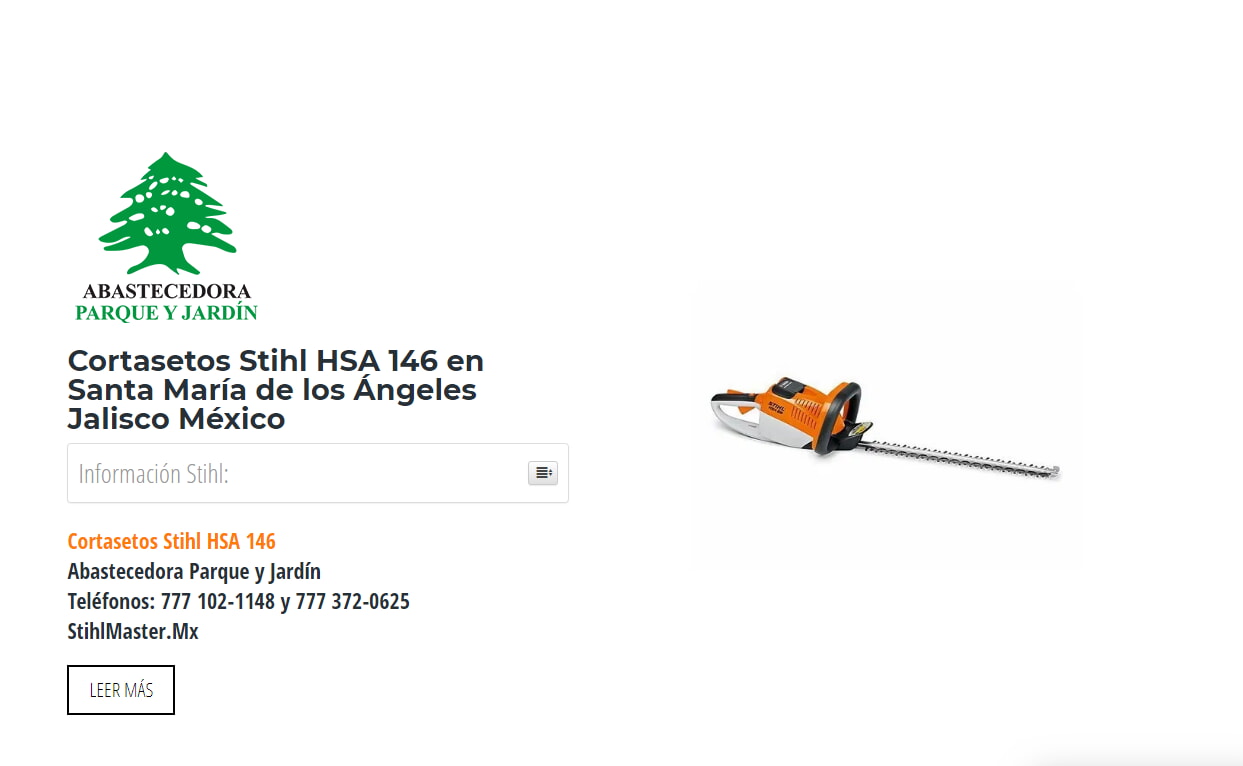 Cortasetos Stihl