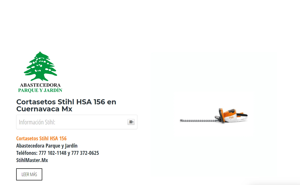 Cortasetos Stihl