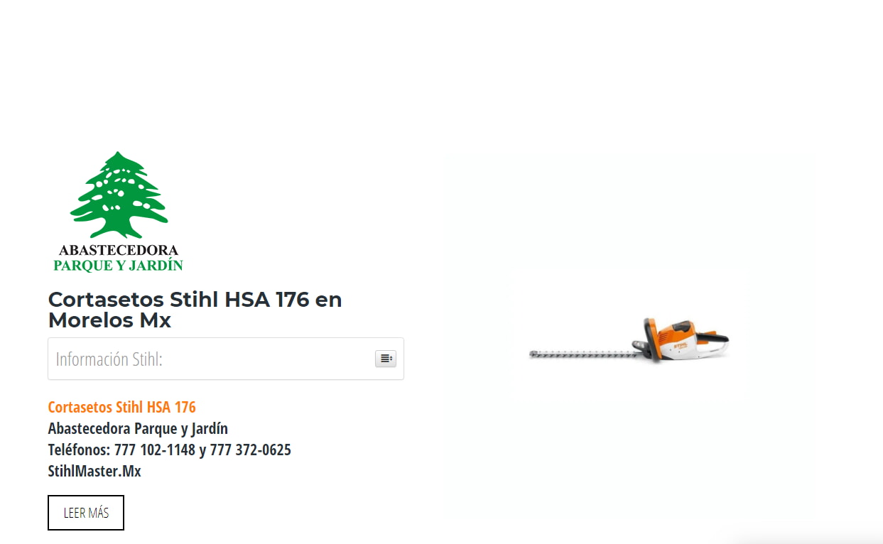 Cortasetos Stihl