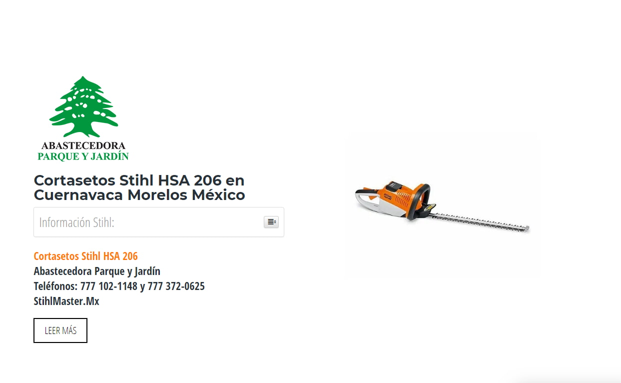 Cortasetos Stihl