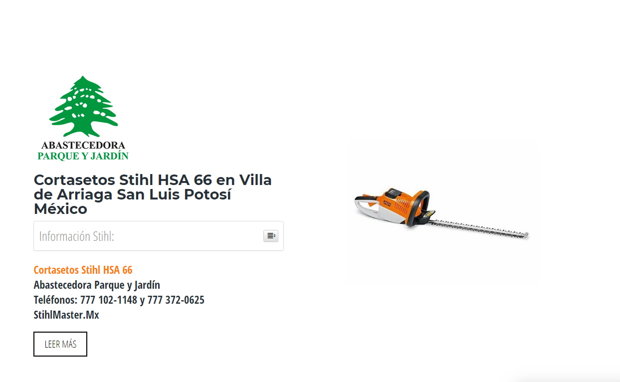 Cortasetos Stihl