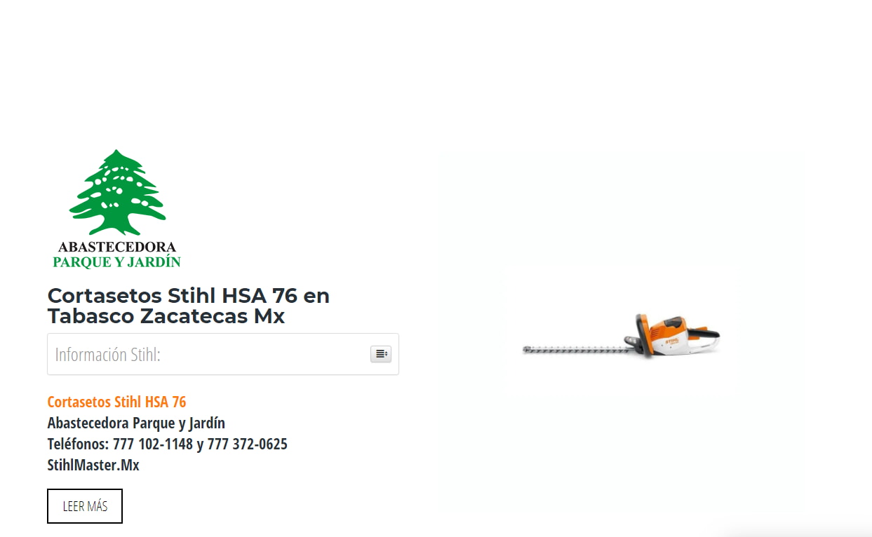 Cortasetos Stihl