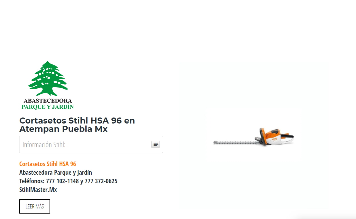 Cortasetos Stihl