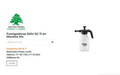 Fumigadoras Stihl SG 11 en Morelos Mx
