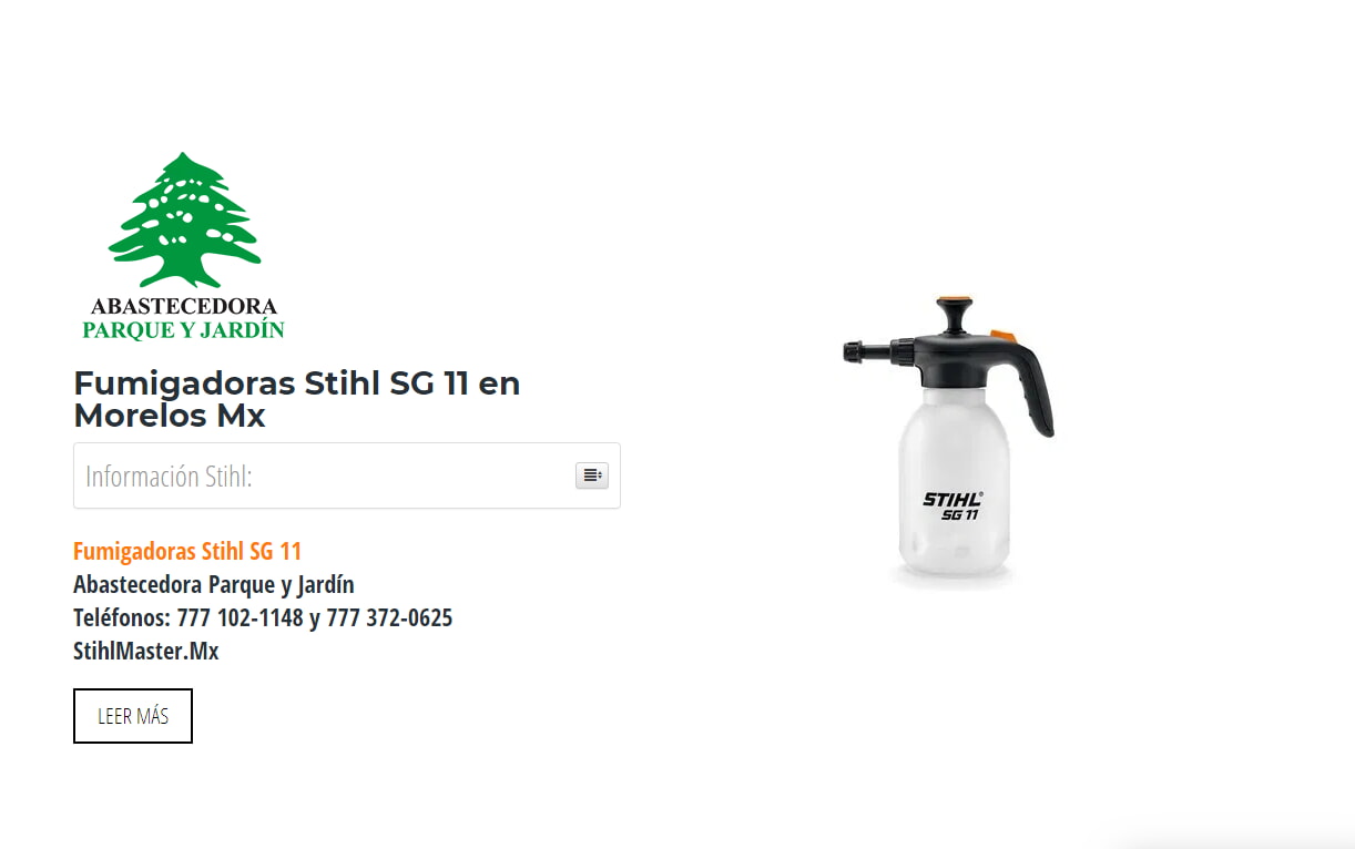 Fumigadoras Stihl