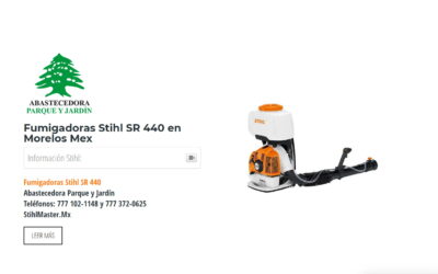Fumigadoras Stihl SR 440 en Morelos Mex