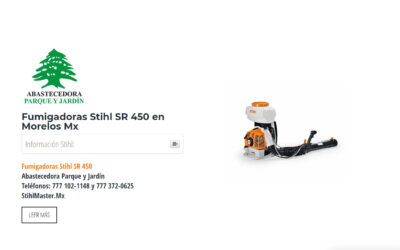 Fumigadoras Stihl SR 450 en Morelos Mx