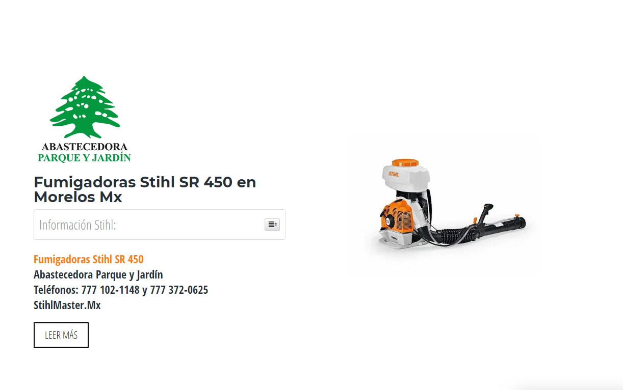 Fumigadoras Stihl