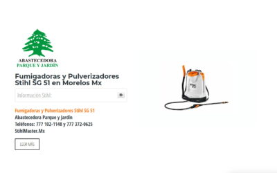 Fumigadoras y Pulverizadores Stihl SG 51 en Morelos Mx