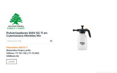 Pulverizadores Stihl SG 11 en Cuernavaca Morelos Mx