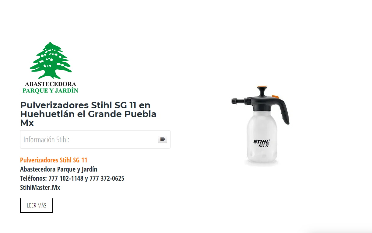 Pulverizadores Stihl
