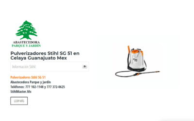 Pulverizadores Stihl SG 51 en Celaya Guanajuato Mex
