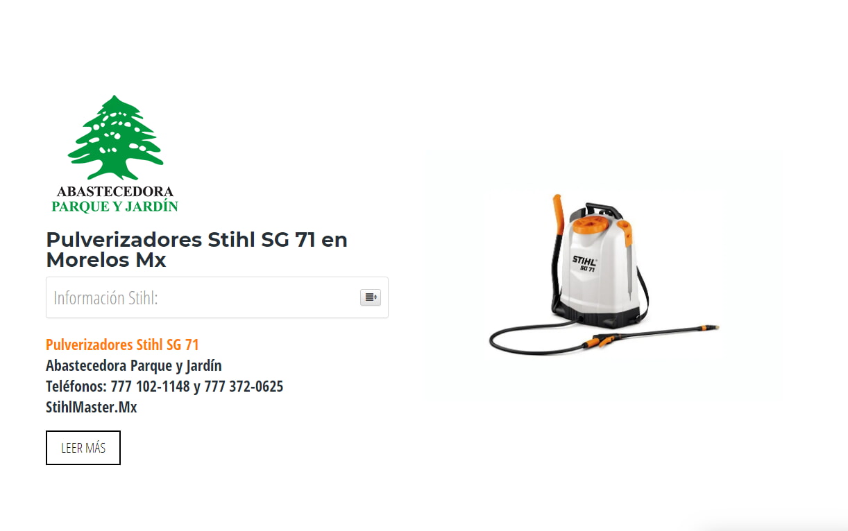 Pulverizadores Stihl