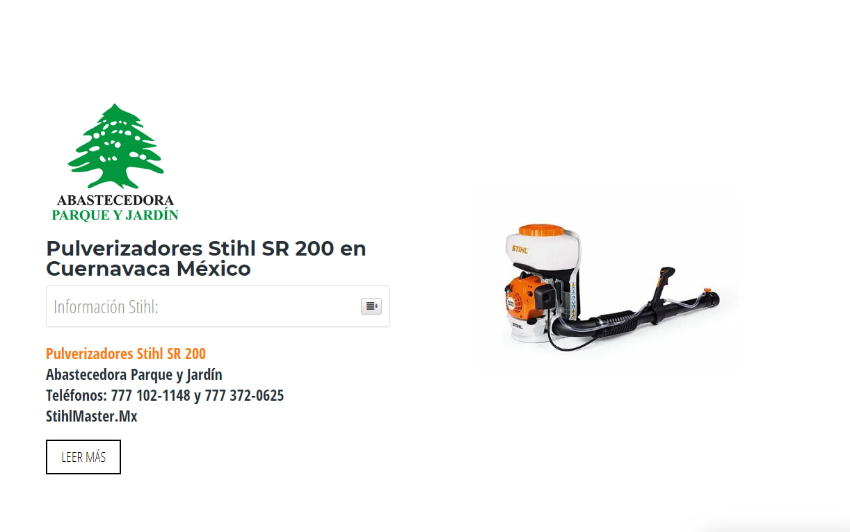 Pulverizadores Stihl
