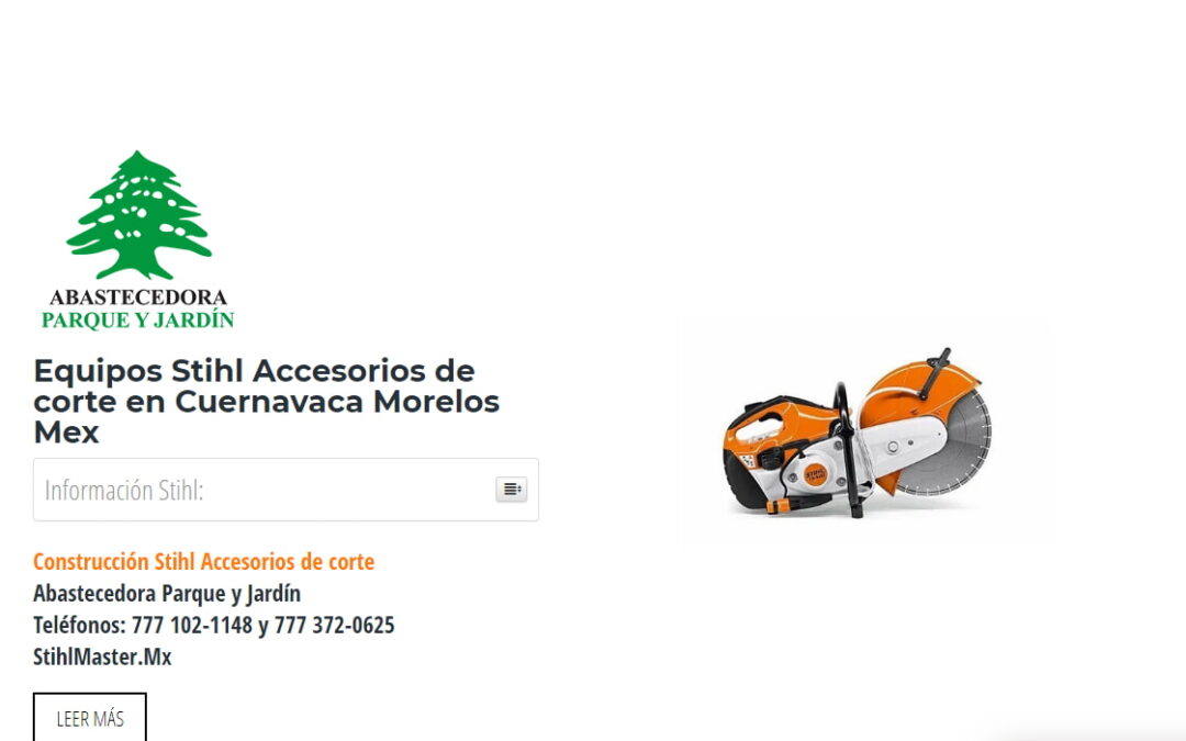 Equipos Stihl Accesorios de corte en Cuernavaca Morelos Mex