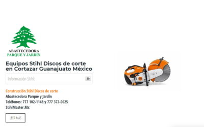 Equipos Stihl Discos de corte en Cortazar Guanajuato México