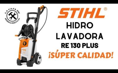 Hidrolavadora STIHL RE130 PLUS con motor SIN CARBONES!