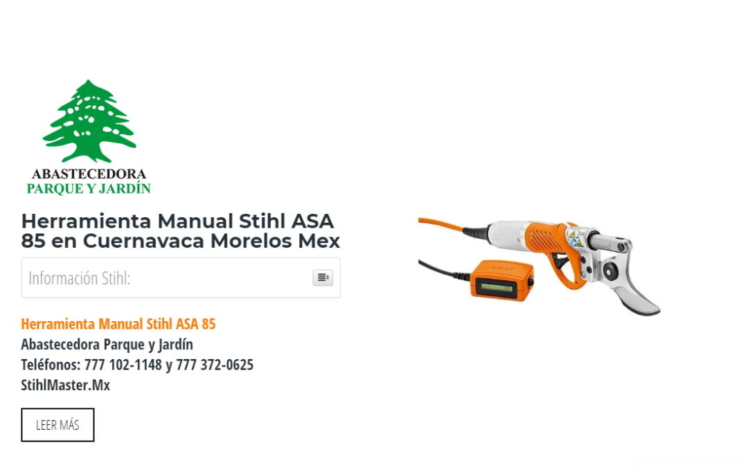 Herramienta Manual Stihl ASA 85 en Cuernavaca Morelos Mex